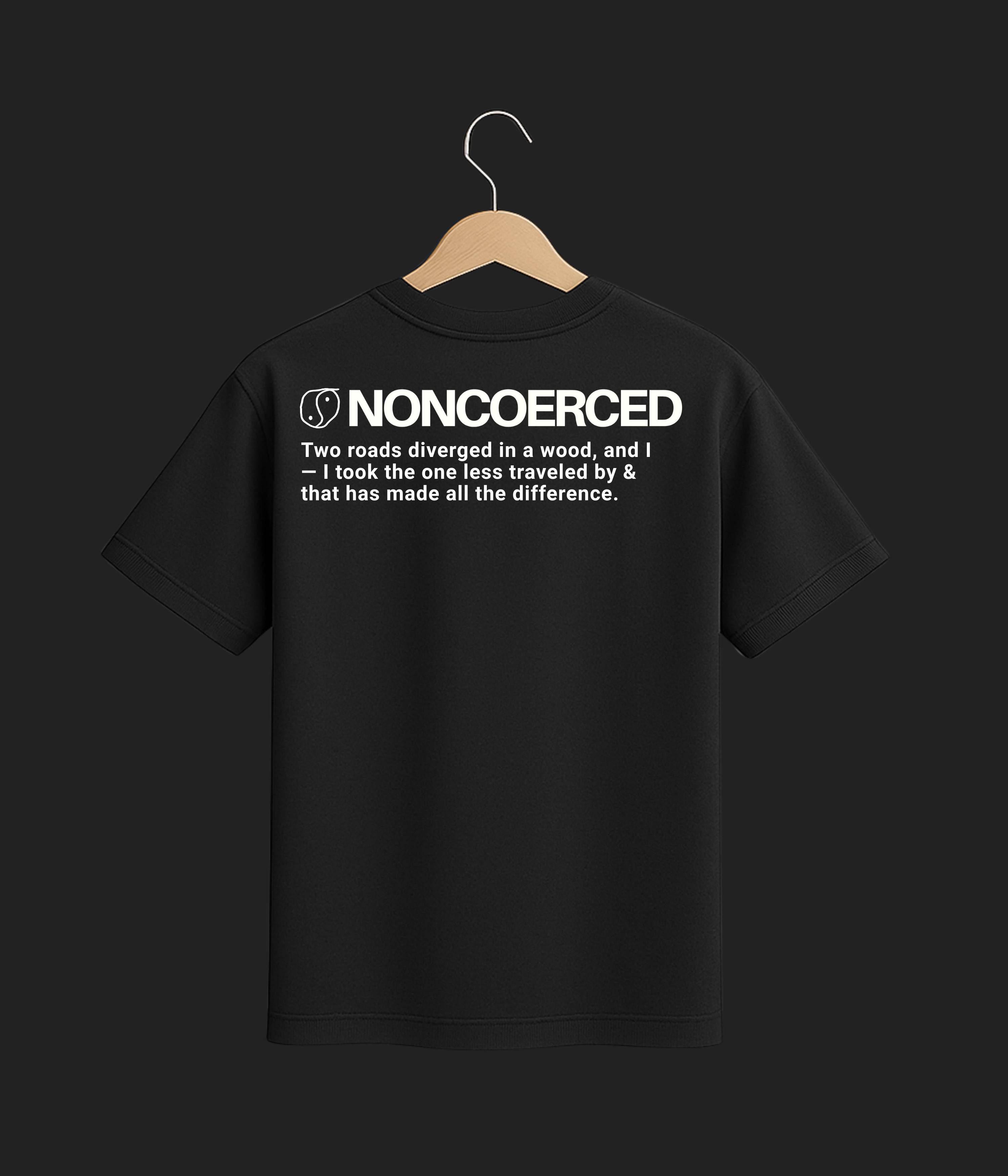 NONCOERCED YING YANG TEE