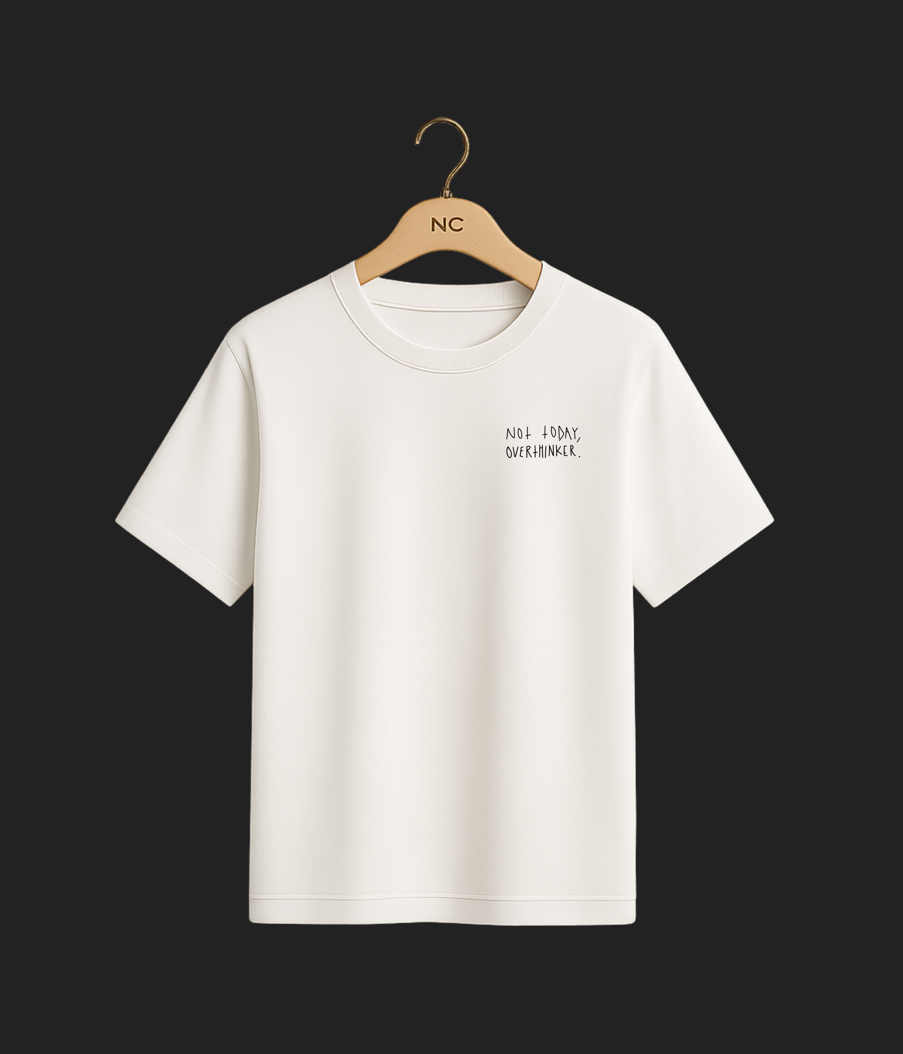 NONCOERCED OVERTHINKER TEE