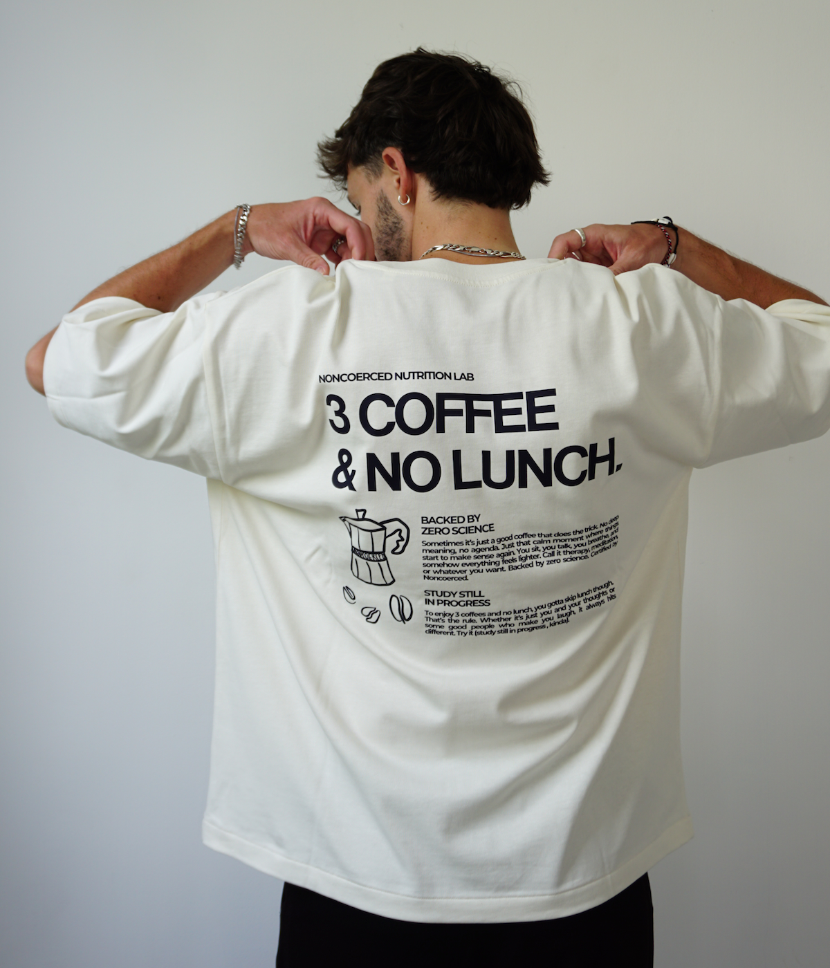 3 COFFEE & NO LUNCH SHIRT