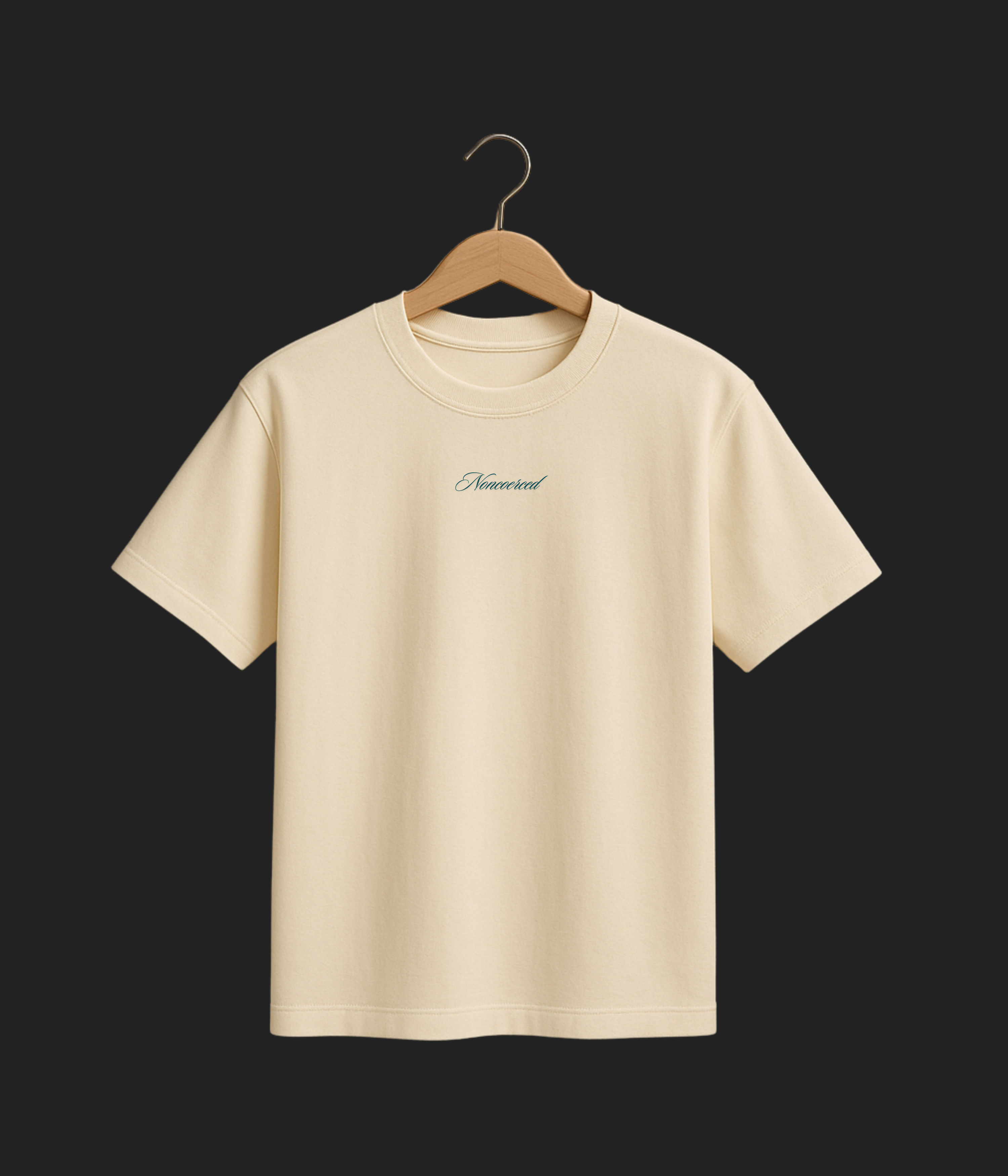 NONCOERCED NOT A CLOTHING BRAND SHIRT