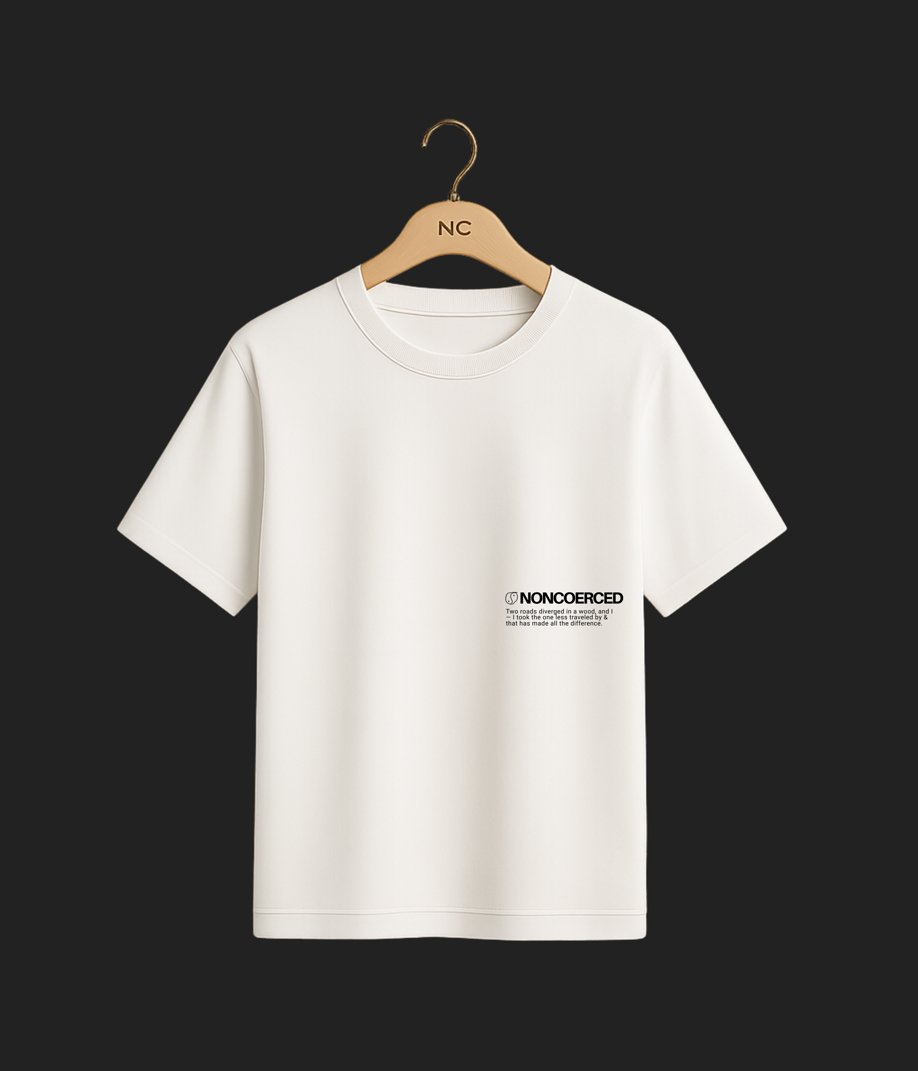 NONCOERCED YING YANG TEE