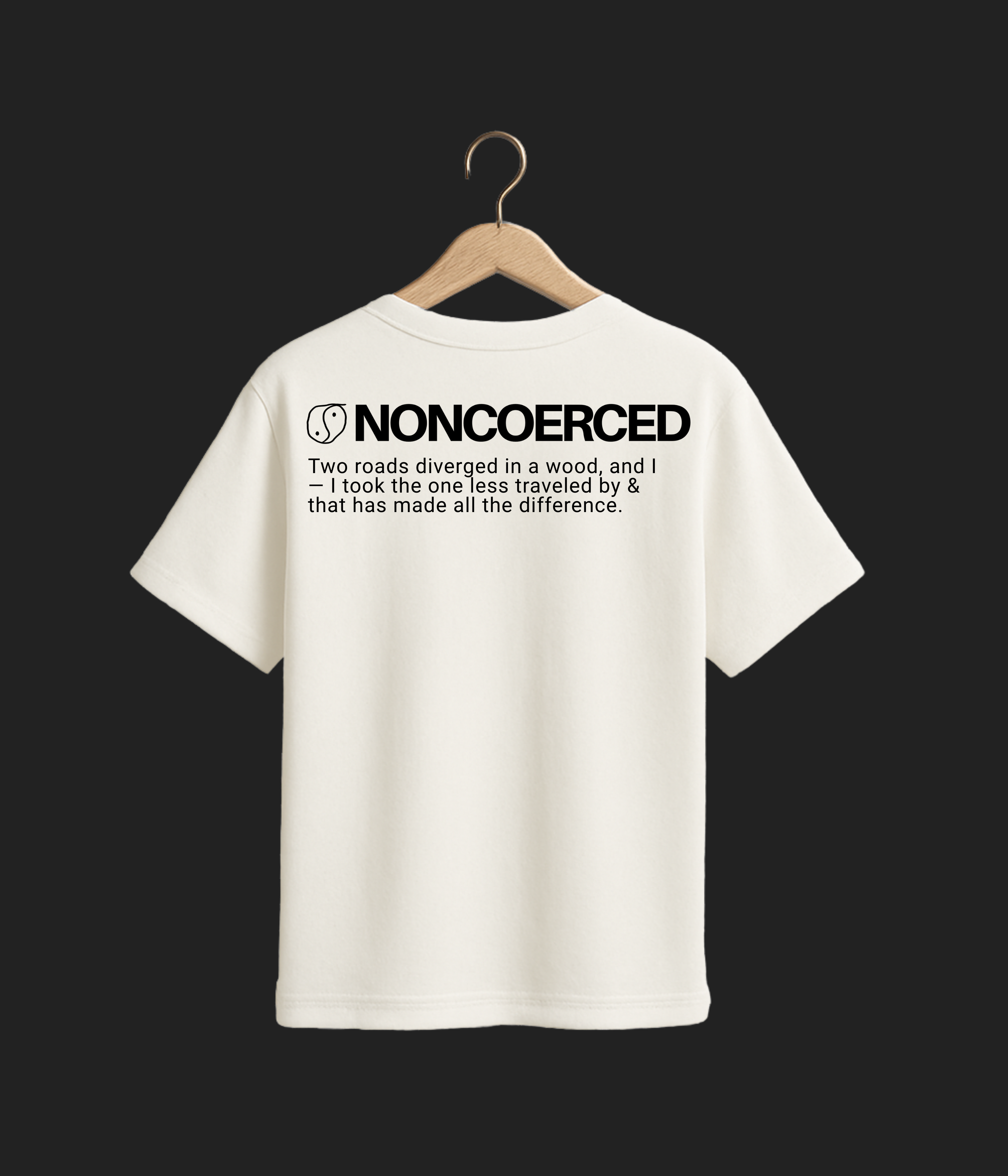 NONCOERCED YING YANG TEE