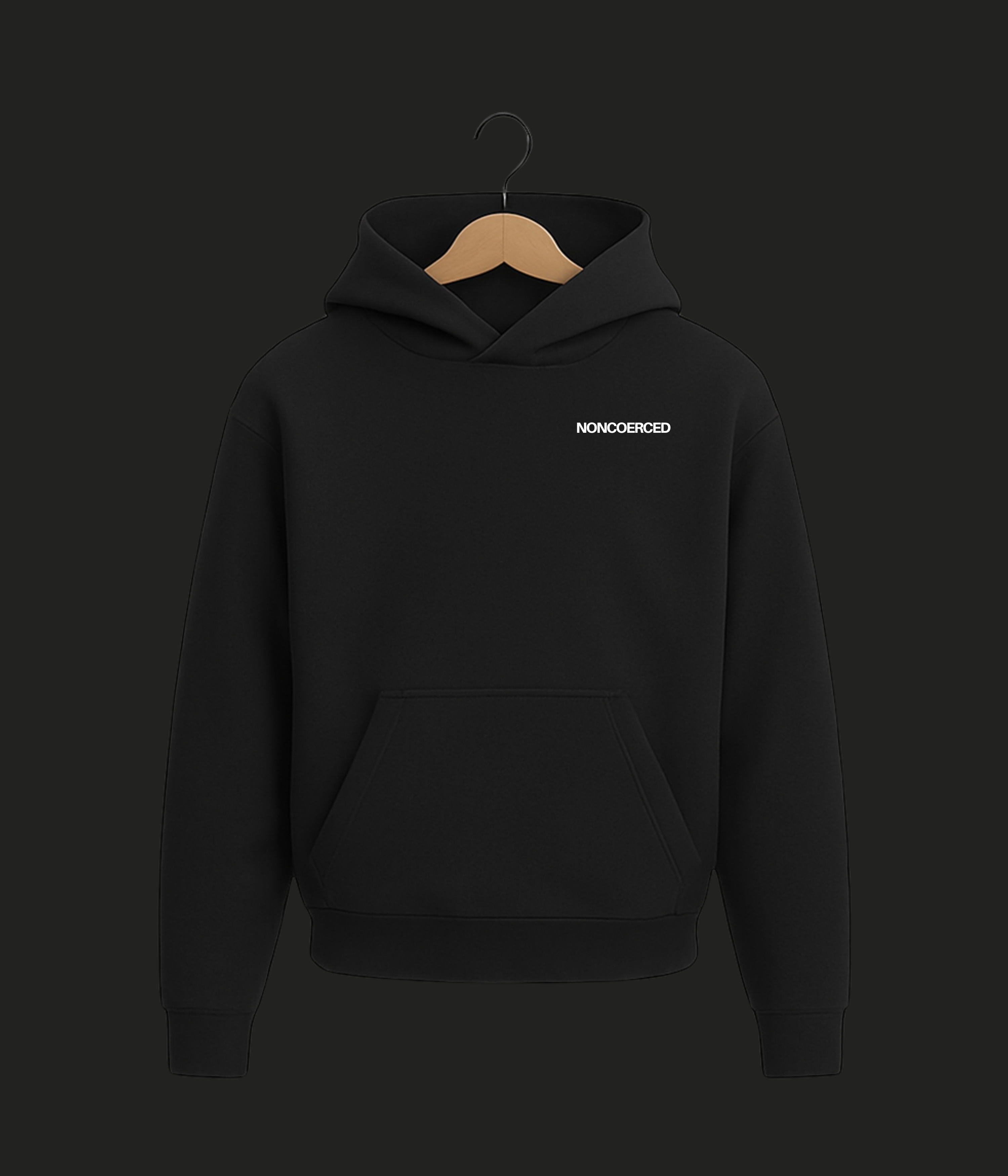 NONCOERCED ESSENTIAL HOODIE