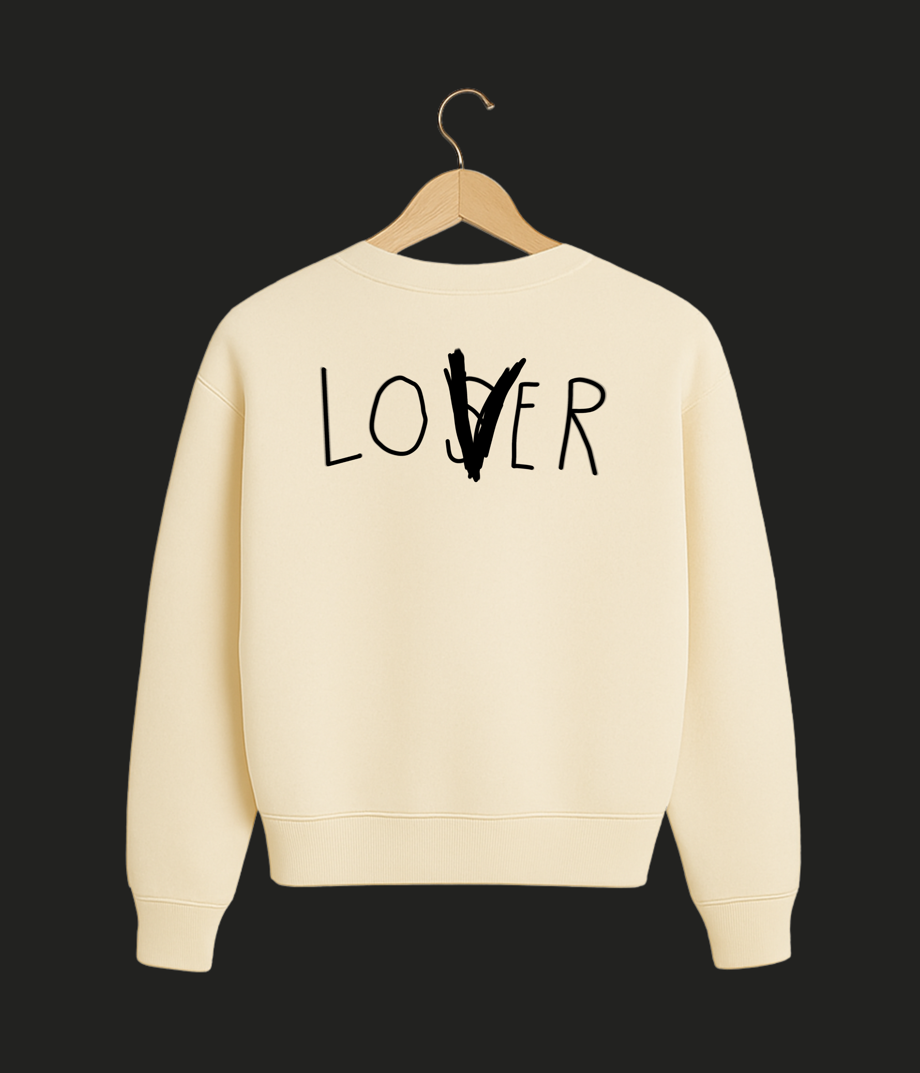 NONCOERCED LOVER CREWNECK