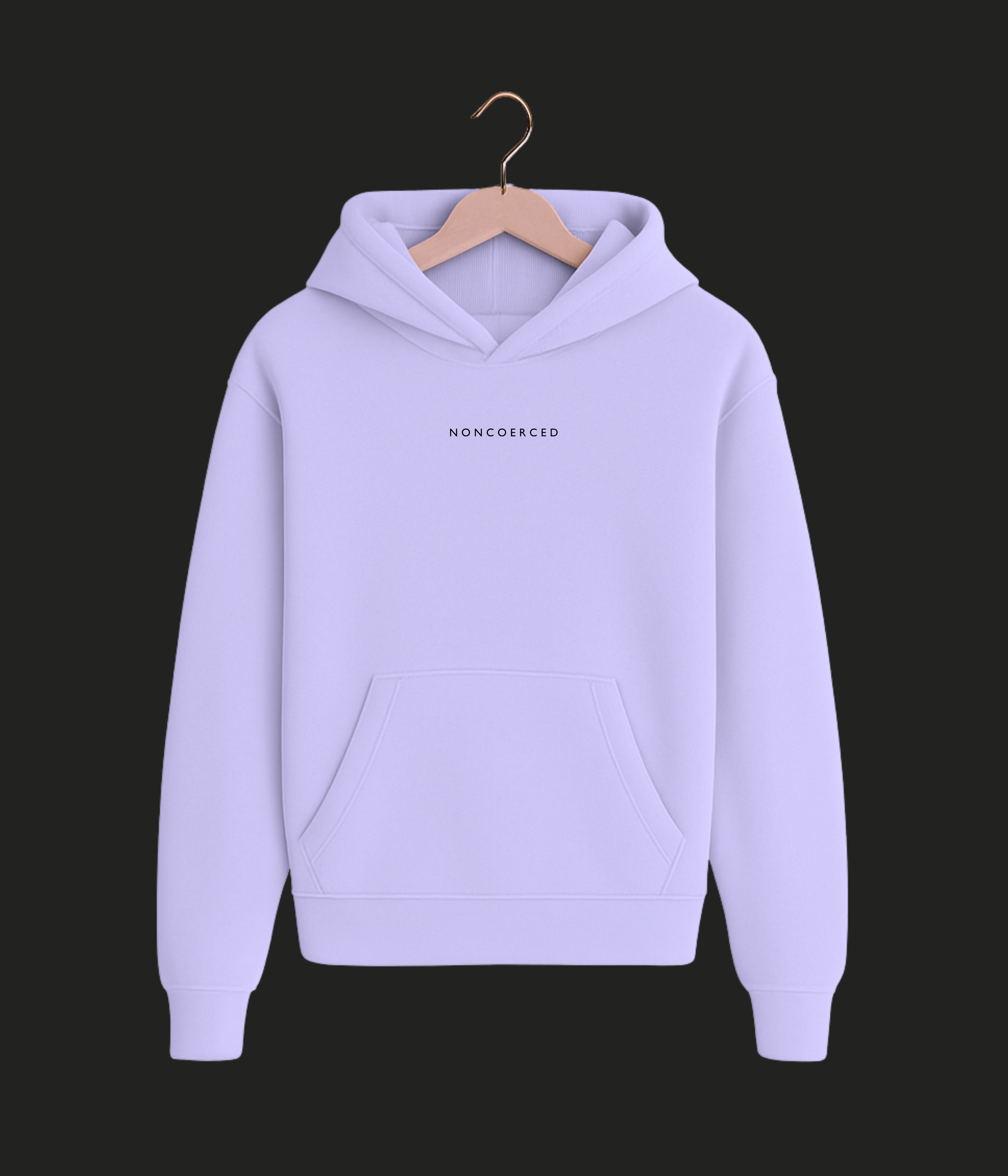 NONCOERCED PASTEL HOODIE