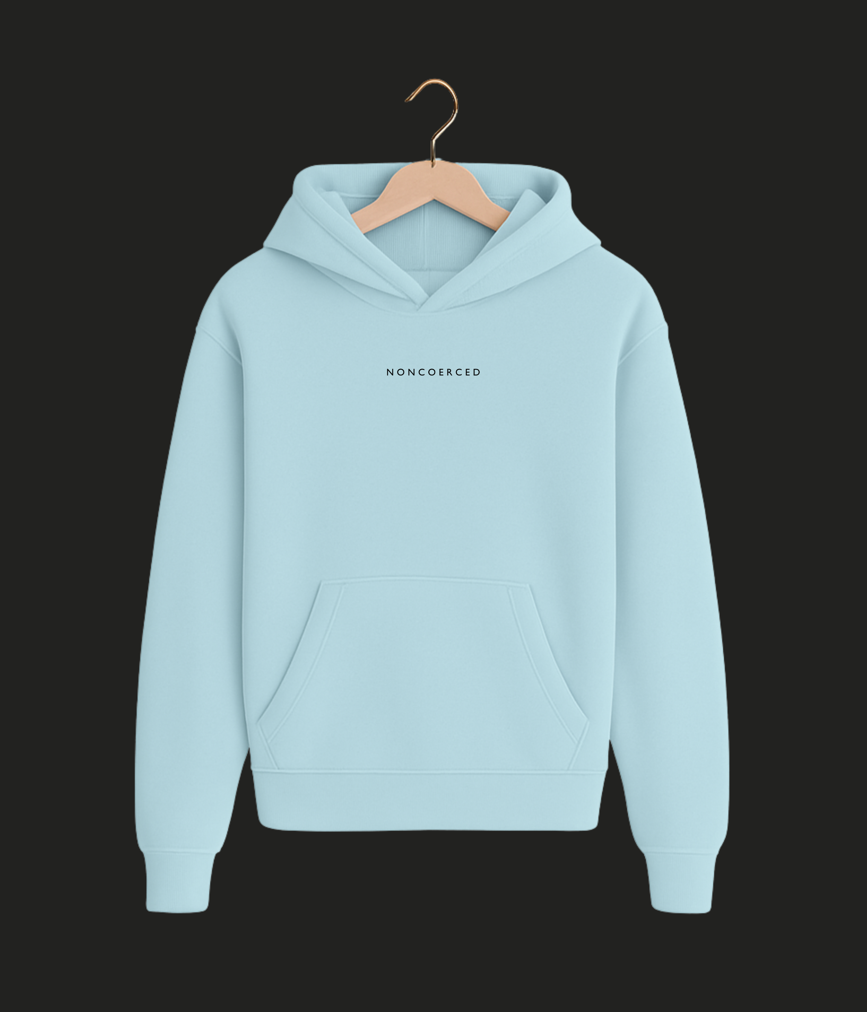 NONCOERCED PASTEL HOODIE