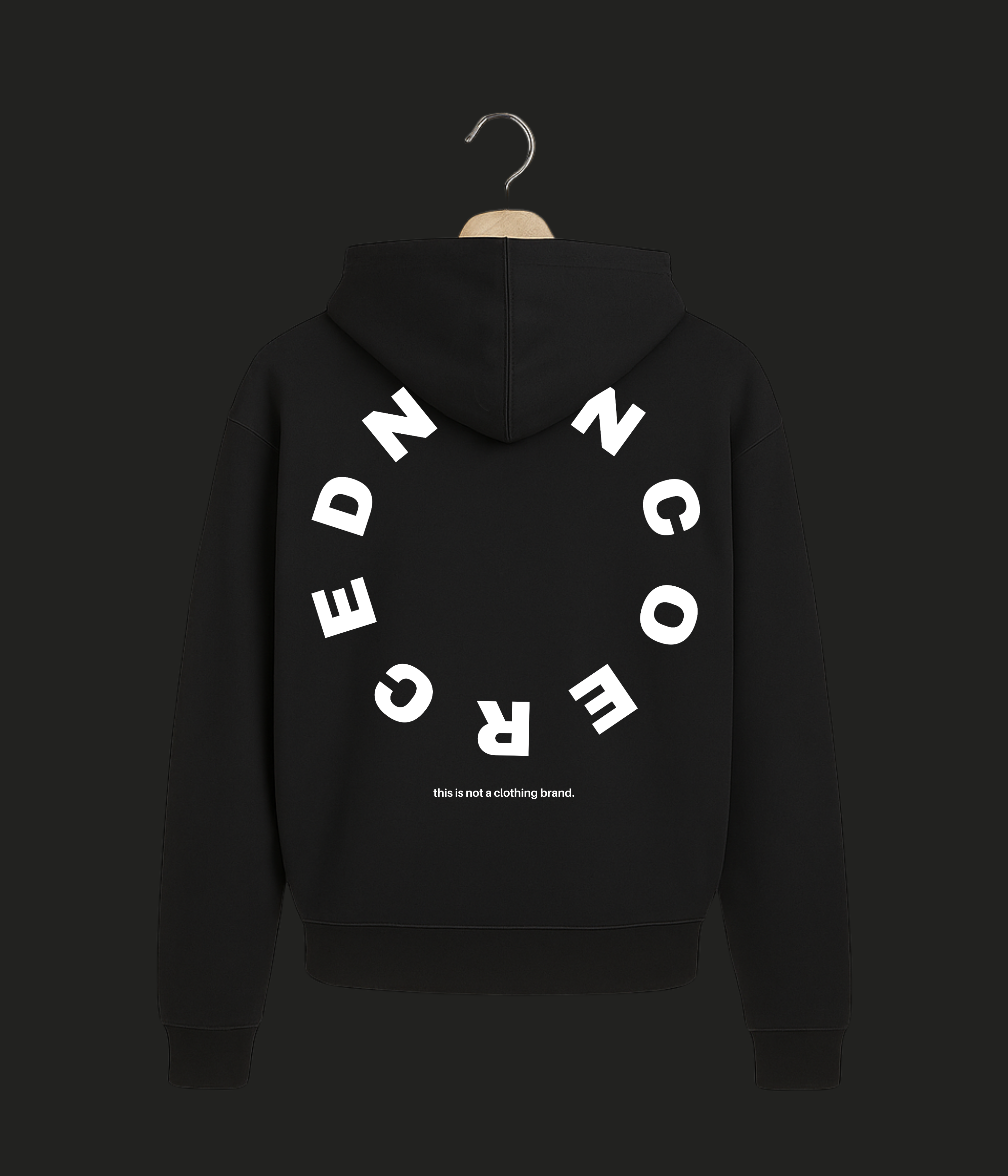 NONCOERCED ESSENTIAL HOODIE