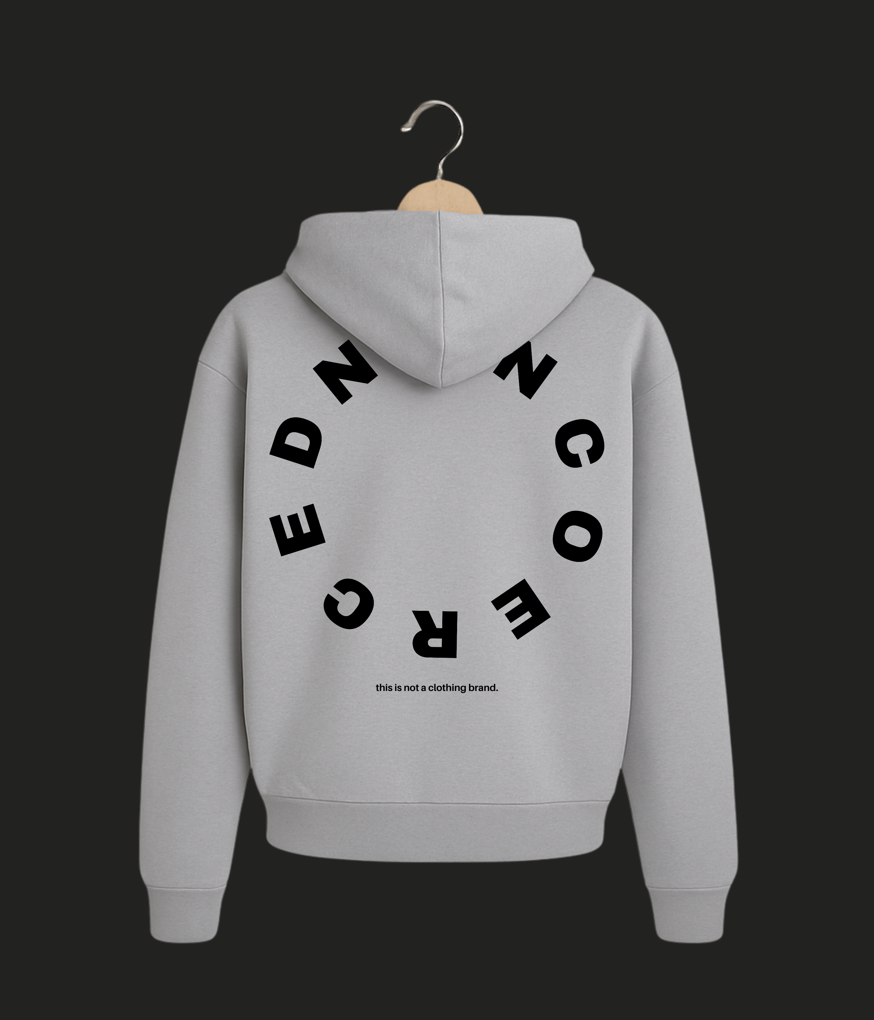 NONCOERCED ESSENTIAL HOODIE